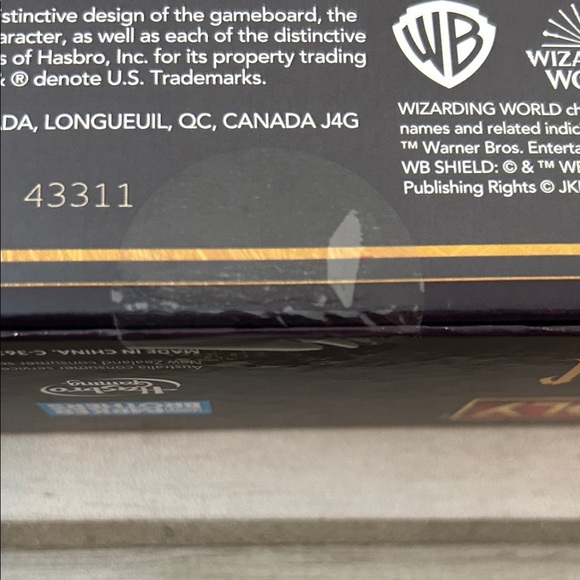 Hasbro Harry Potter Monopoly with Red and Gold Accents - Picture 4 of 8